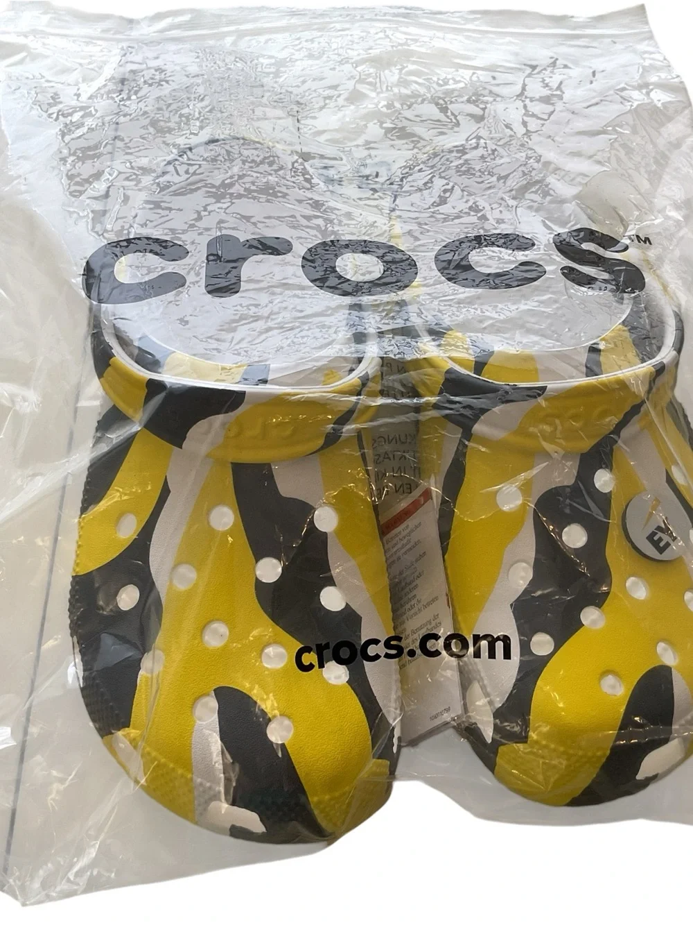 CROCS EY(Ernest Young) Shoes, NEW!